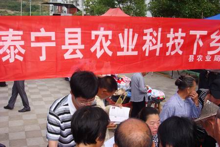 ����̩������չ����ũҵ�Ƽ�����