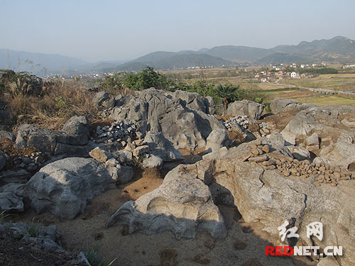 湖南东安发现3000年前商周山地遗址(组图)