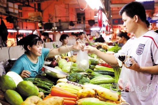 菜价高低最令街坊牵挂