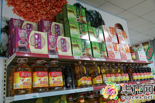 郁山晶丝苕粉早已进入连锁超市