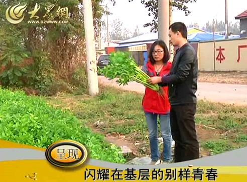 将青春种进土地 大学生村官芹菜地里谱写人生