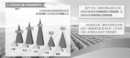 国产大豆种植面积和产量连续下降 何日再见“满地的大豆高粱”