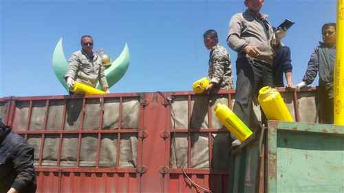 内蒙古乌拉特中旗为全旗6个玉米高产创建示范片发放物化补贴