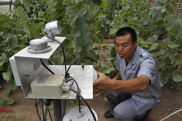 6��25�գ�һ��������Ա����Է���⻷���򼽰�ȫũ��Ʒ��ҵ԰�����Ҵ����ڼ��ʵʱ���ݼ�ش�������