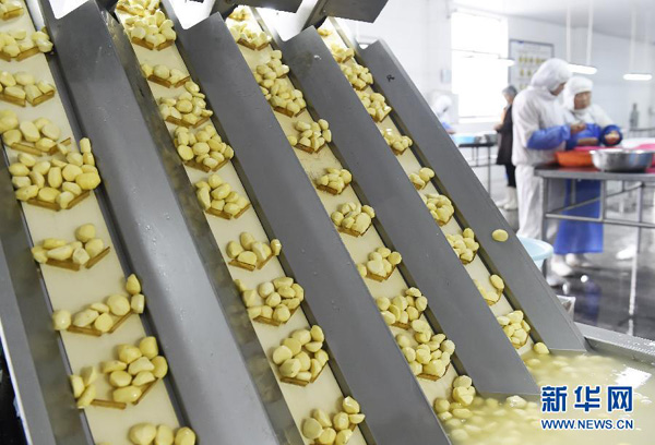 11��14�գ�ɽ��ʡ������������һʳƷ��˾�Ĺ����ڽ��а����ּ���