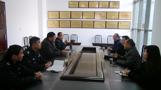 安徽滁州南谯区农委赴凤阳县交流“平安农机”创建工作