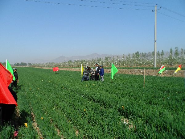 山西翼城县:对无人植保机进行试验考核