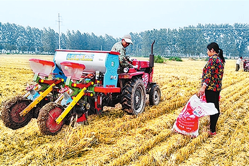 ׯũʹַͬ֡֯ũԱͷƹ֣Ϊմʯ 