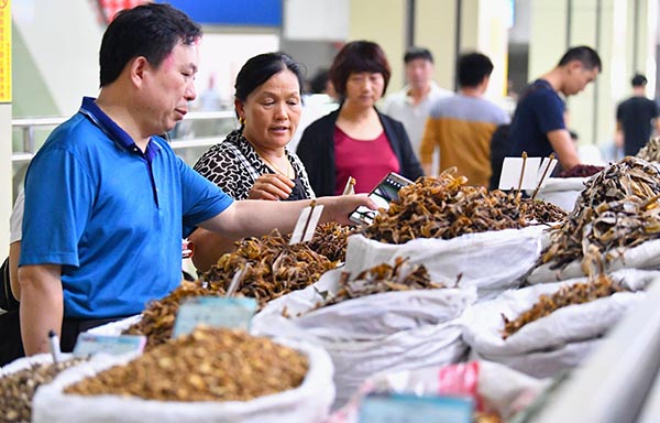 安徽:第33届全国(亳州)中药材交易会开幕