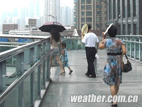 昨重庆偏南地区凉爽来袭 未来三天高温难撼动