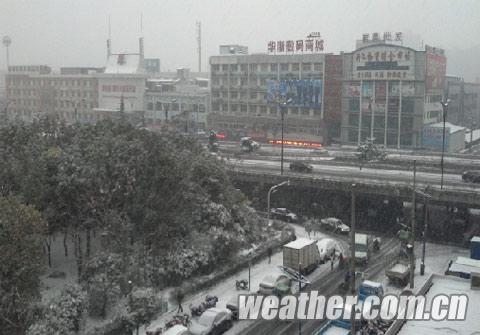 近期浙江多雨雪天气 需加强防范道路结冰等不利影响