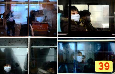 两月来四次雾霾侵扰山东 民众化身“口罩党”