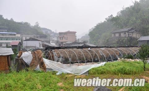 湖南雷雨大风冰雹齐登场 局地风力达9级