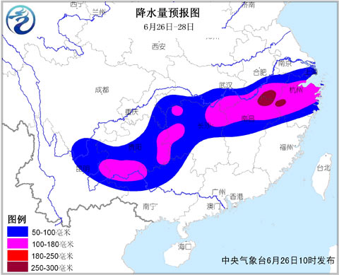 长江中下游等地强降雨持续 中小河流洪水和地质灾害风险加大