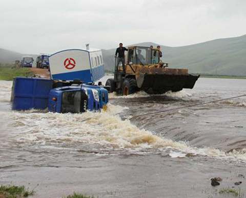 暴雨连番袭击 内蒙古出现极端降水事件