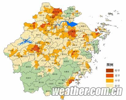 浙江出现60年来最严重高温热浪天气 本周炎热持续