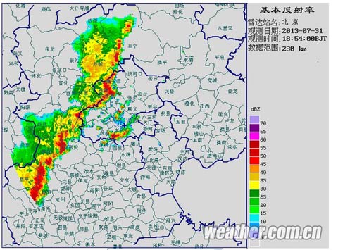 雨水再度降京城 今夜中到大雨伴短时雷暴大风