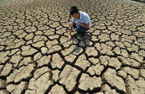 湖南高温持久战 抗旱迫在眉睫