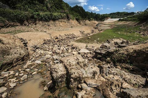 湖南高温持久战 抗旱迫在眉睫