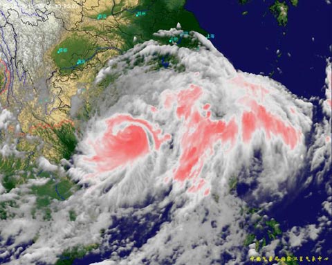 “尤特”大举入侵华南 将成今年登陆大陆最强台风