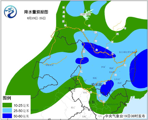 嫩江下游较去年增宽1.7公里 未来一周仍有降雨