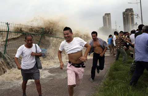 潭美影响浙江普降暴雨 高温干旱双双缓解