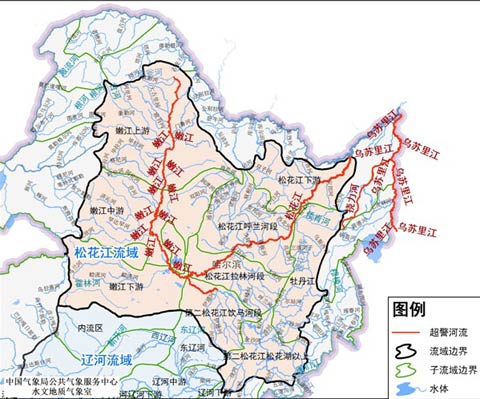 嫩江干流水位继续回落 松辽流域多条河流超警