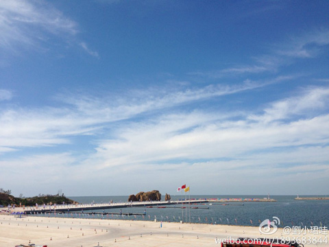 天公作美 全运会帆船乘风破浪