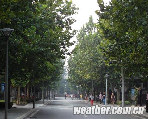 北京今晨有轻雾 午后将有雷阵雨