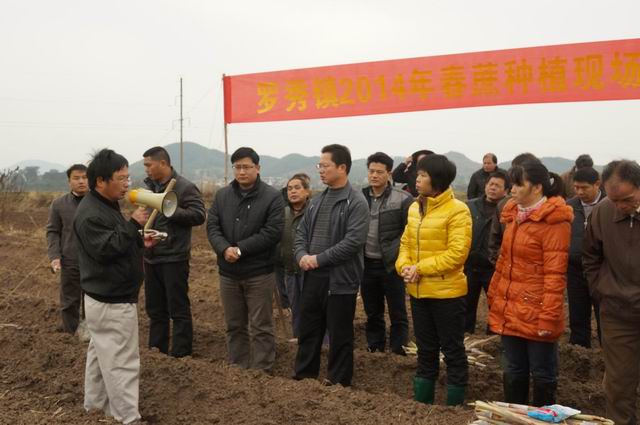 广西象州县召开推广甘蔗高产示范现场会