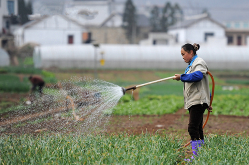 贵州:山乡人勤忙春耕