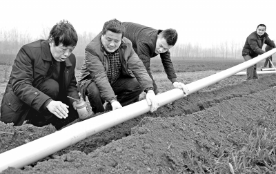 河南尉氏县:“小农水”工程促粮食增产