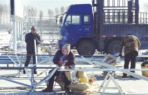 黑龙江林甸建设育苗棚室助农增产增收