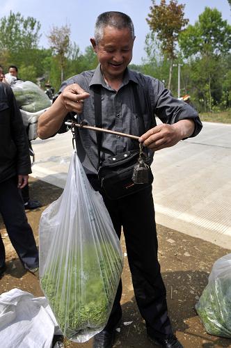 4��14�գ�һ����Ҷ�չ����������Л��������Һ��������Ҷ��Ҷ�����г��չ��²衣