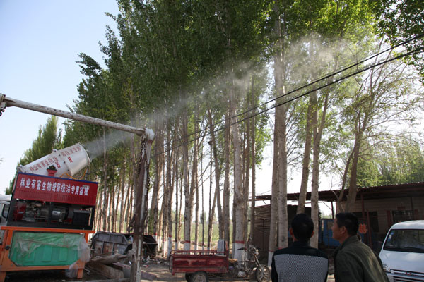 新疆精河县托里乡春季林业有害生物防治添“新丁”