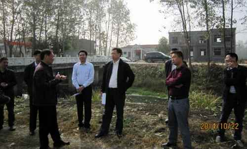 湖北省农业厅副厅长焦泰文来仙桃市督导检查秋冬播生产工作