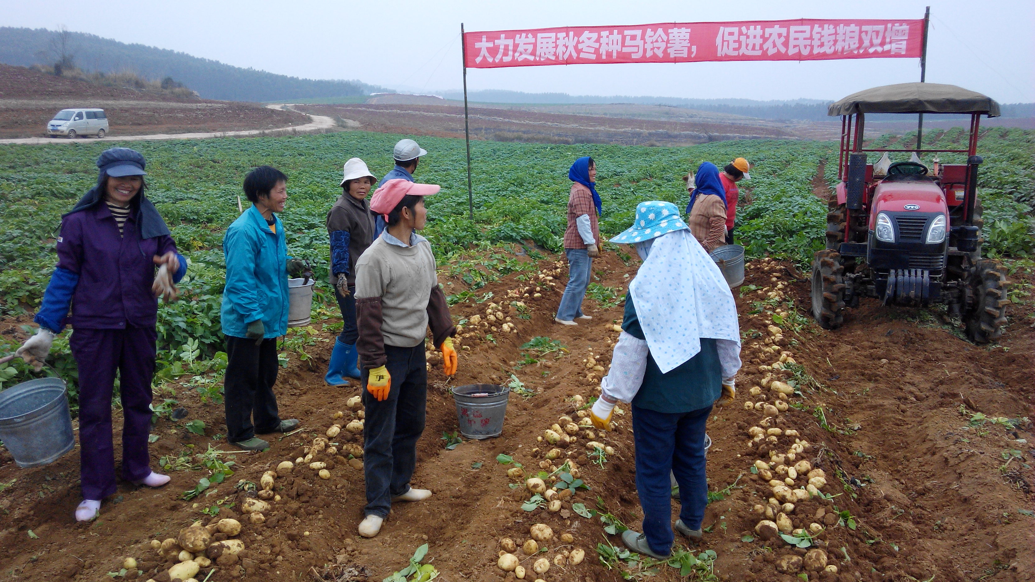 ������۸�������������е����ֲ�ٽ�ũ��Ǯ��˫��