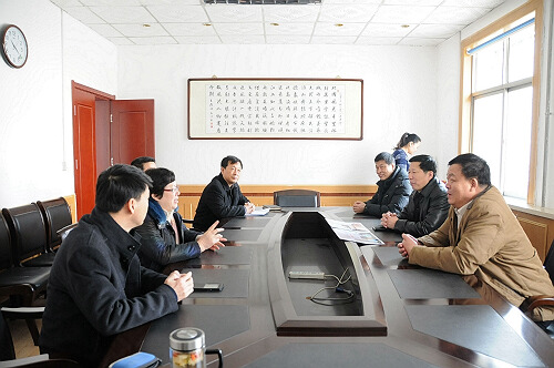 天津市农委农机办领导调研滨海新区大港设施园区物联网安全监控系统