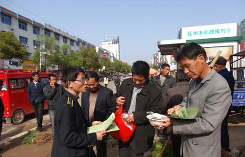 江西金溪县加强柑桔苗木市场管理保护农业安全