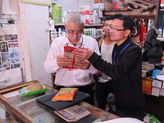 福建南平建阳区农业局深入乡镇开展农资打假保春耕