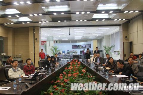 气象部门举行天气大会商“把脉”世园会闭幕天气