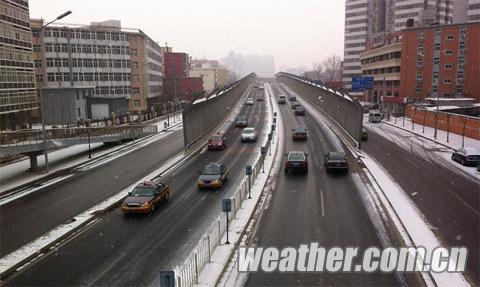 北京今年最后一次飘雪 专家解读降雪成因