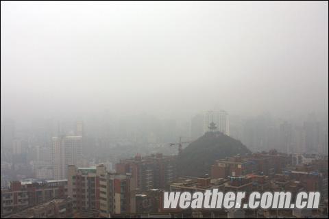 贵州昨日暖阳匆匆过 阴雨今日卷土重来