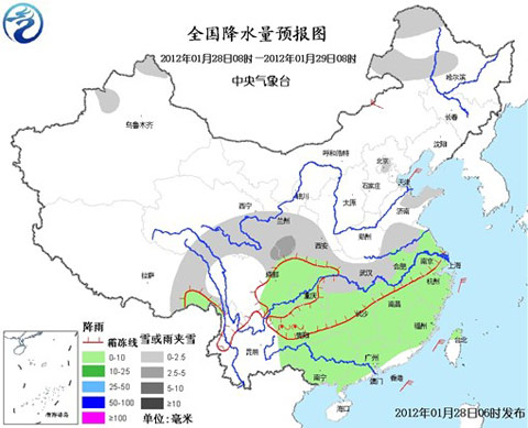 南方大范围雨雪搅扰春运返程高峰