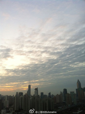 节后上班首日上海天气好转 傍晚部分地区再迎小雨