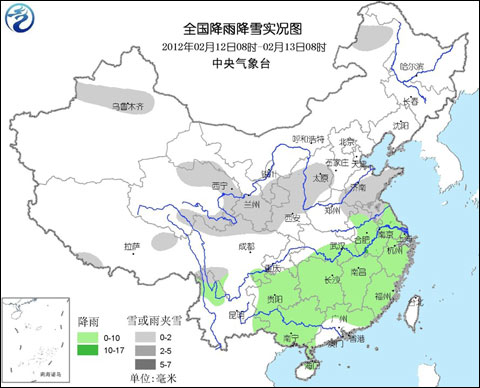 近期中东部地区有大范围雨雪和大风降温天气
