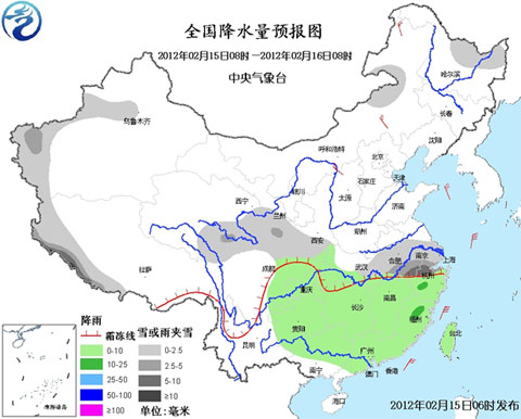 春运接近尾声 降温雨雪天气频袭江淮江南
