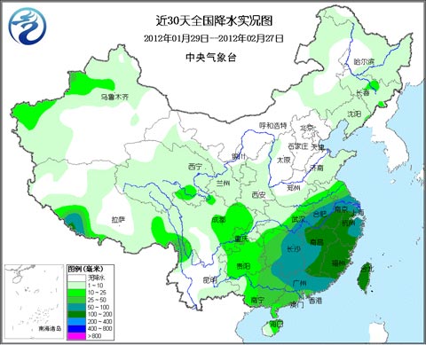 未来一周云南北部四川南部降水仍将偏少