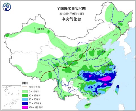 南方强降雨再次北抬加强 需防范强对流天气
