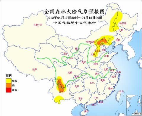 北方部分地区将迎大风沙尘 天气干燥需防火